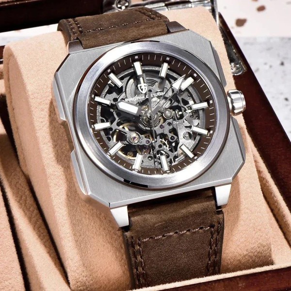 Годинник наручний Pagani Design PD-1791 Brown-Silver