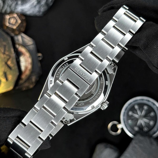 Годинник наручний Benyar BY-5208 White