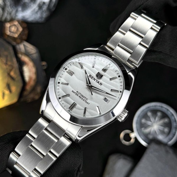 Годинник наручний Benyar BY-5208 White