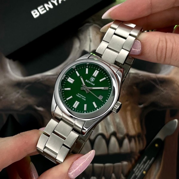 Годинник наручний Benyar BY-5185 Green