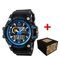 Awarder 012BUBKUAGD Тризуб золото Чорні з синім + Коробка Awarder 012BUBKUAGD Тризуб золото Чорні з синім + Коробка