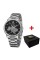 Часы наручные Awarder 022 Silver-Black Mechanic Metall Не Забуду Дім
