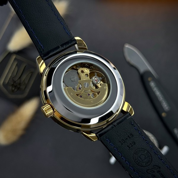 Часы наручные Awarder 022 Automatics Не Забуду Дім Gold-Black