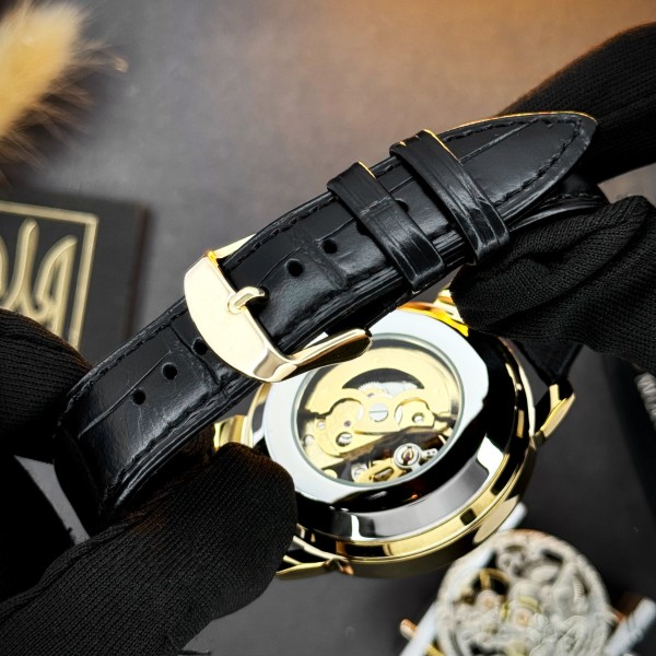 Часы наручные Awarder 022-3D Не Забуду Дім Gold-Black