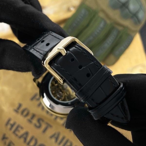 Часы наручные Awarder 022-3D Не Забуду Дім Gold-Black