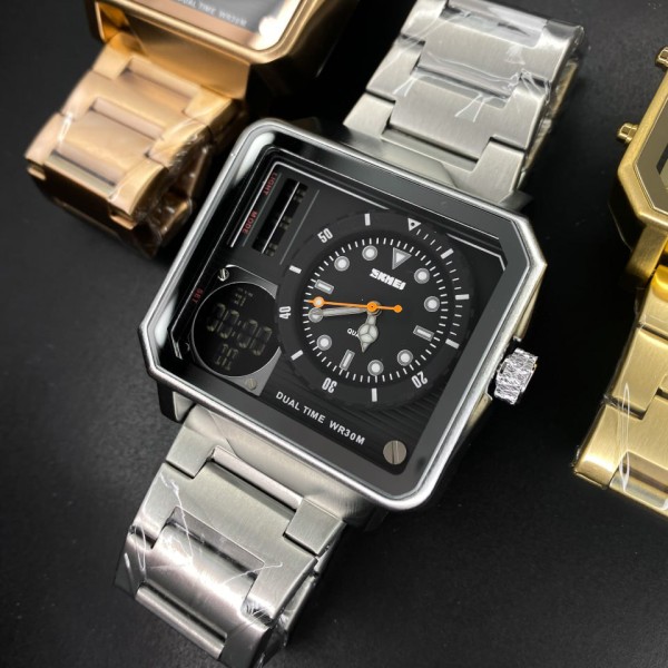 Годинник наручний Skmei 1392SI Silver