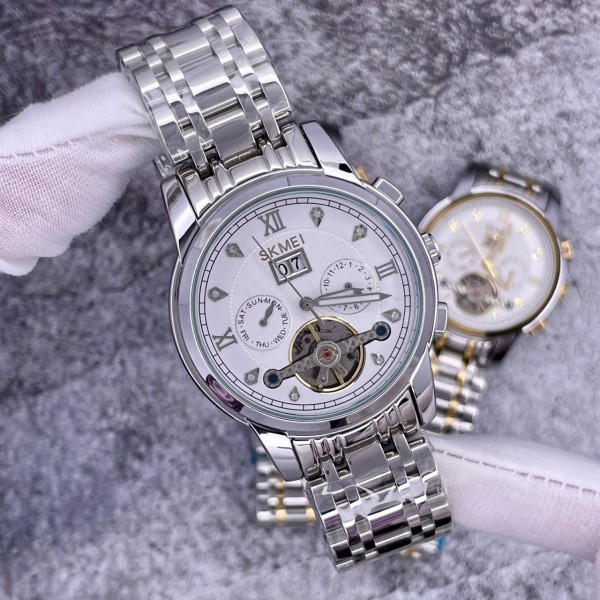 Годинник наручний Skmei M029SISI Silver-Silver