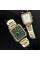 Годинник наручний Curren 8457 Gold-Green