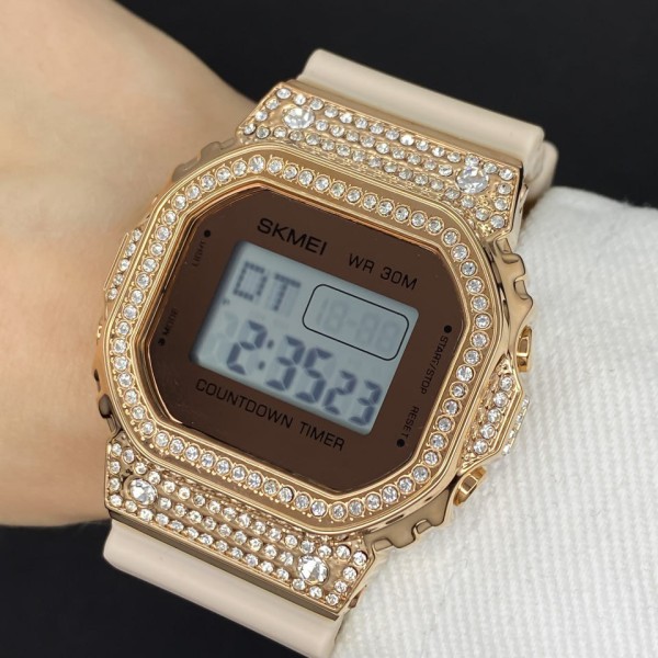 Годинник наручний Skmei 2000RG Rose Gold
