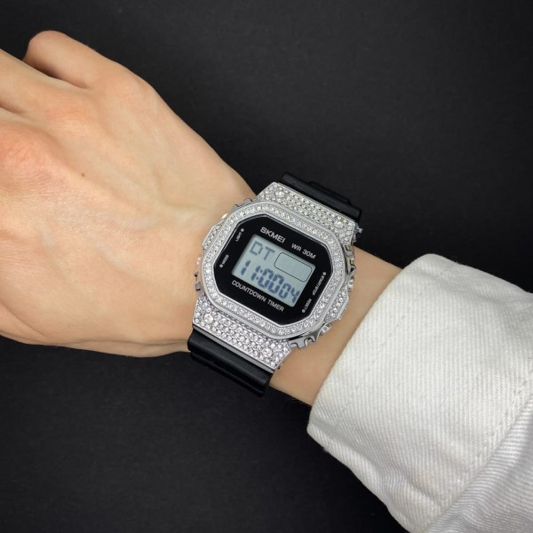 Годинник наручний Skmei 2000SI Silver