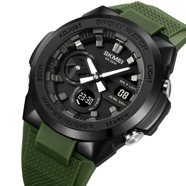 Годинник наручний Skmei 2105AG Army Green
