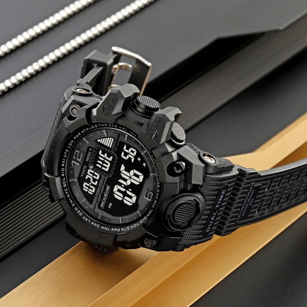 Годинник наручний Skmei 2245BKBK Black-Black
