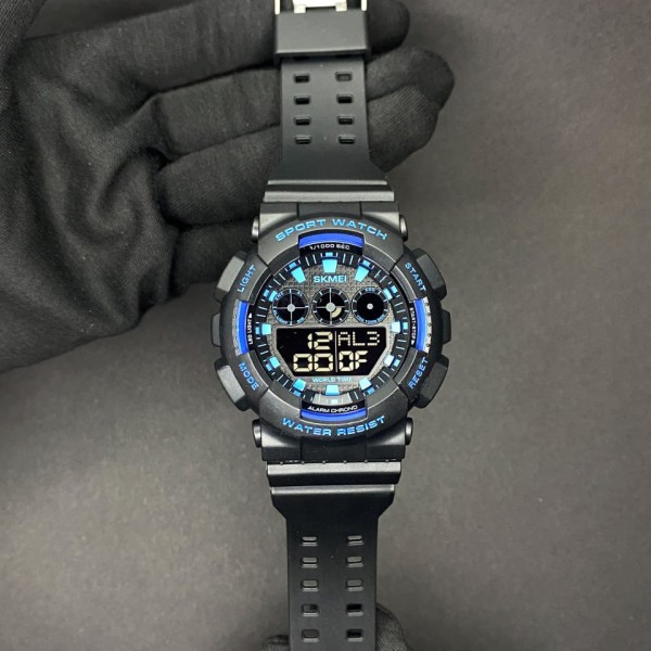 Годинник наручний Skmei 1857BU Black-Blue