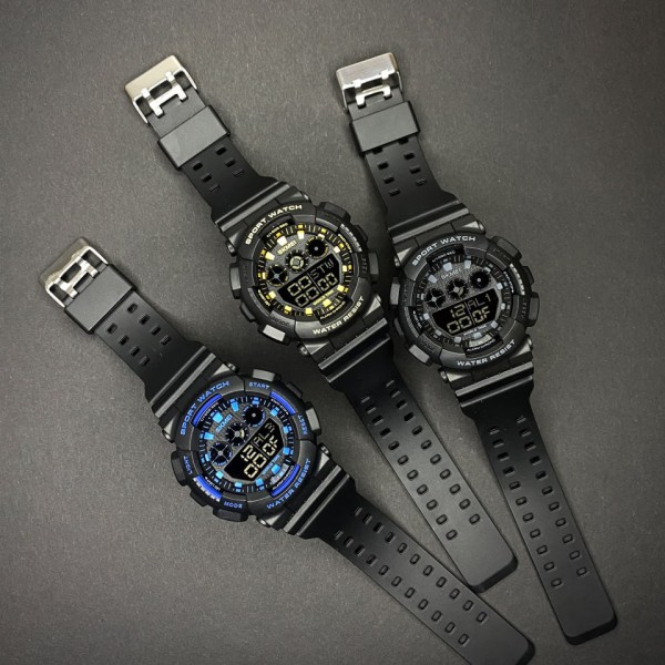 Годинник наручний Skmei 1857BU Black-Blue