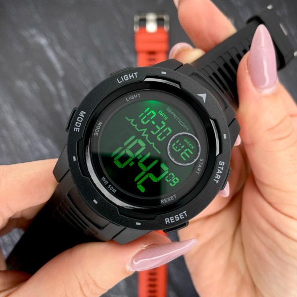 Годинник наручний Sanda 2125 All Black