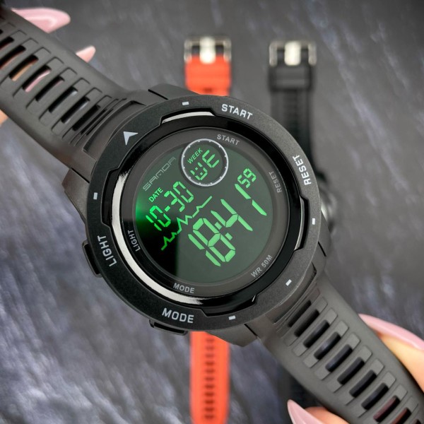 Годинник наручний Sanda 2125 All Black