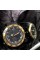 Годинник наручний Sanda 6029 Black-Gold