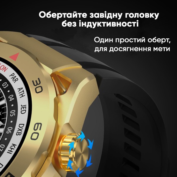 Смарт-годинник SK4 Ultimate Gold
