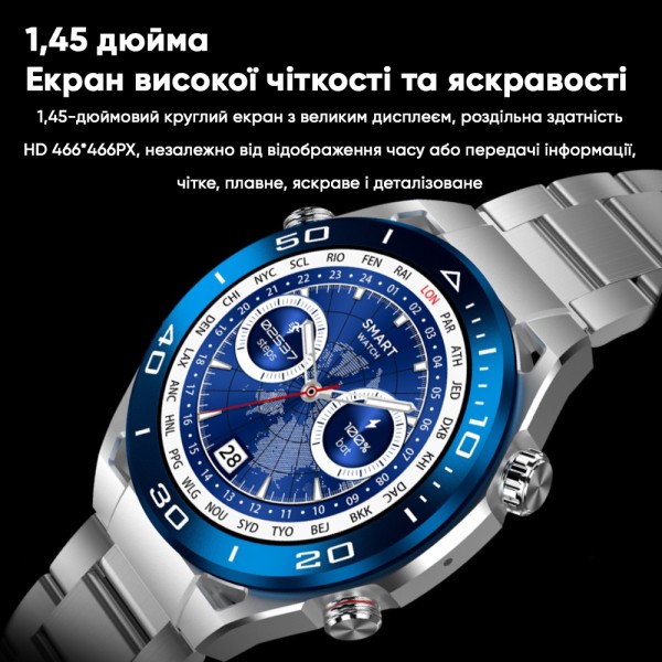 Смарт-годинник SK4 Ultimate Gold