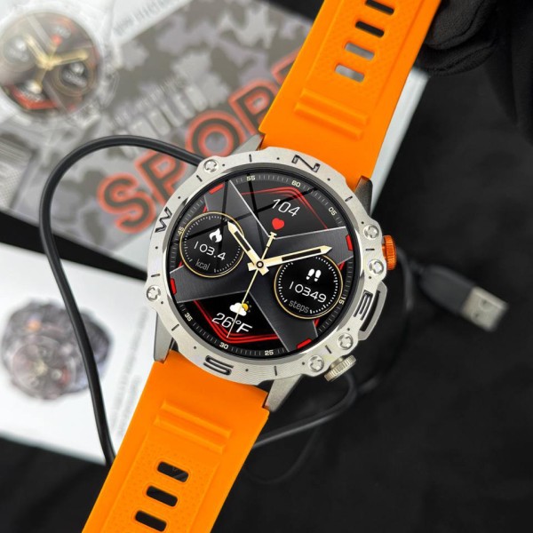 Смарт-годинник Modfit Combat Silver Orange