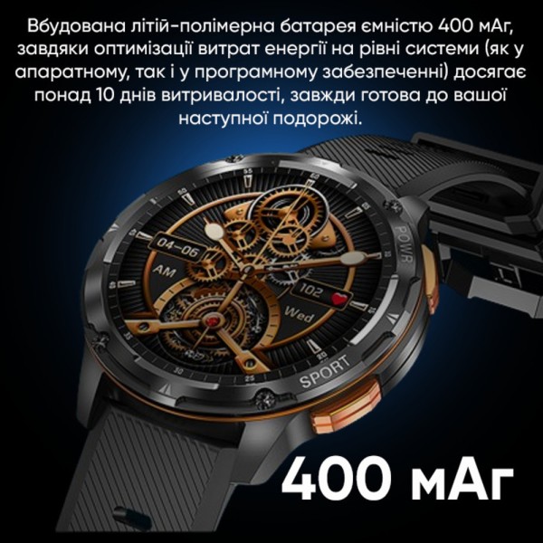 Смарт-годинник Modfit Base T2 Silver