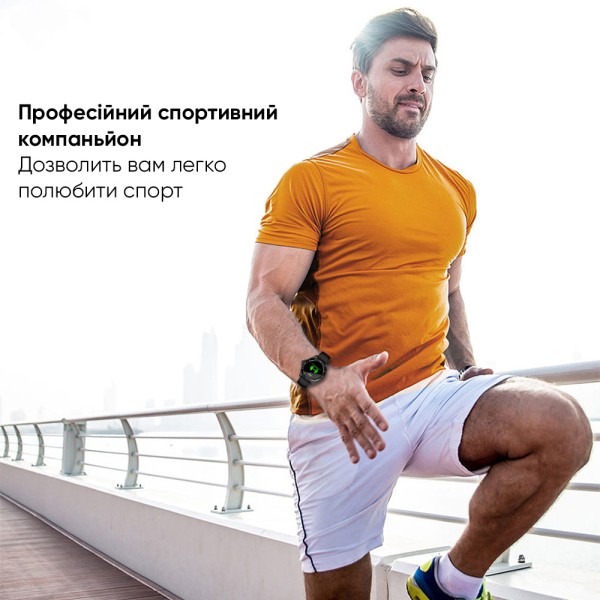 Смарт-годинник Modfit ProTrainer GPS Black
