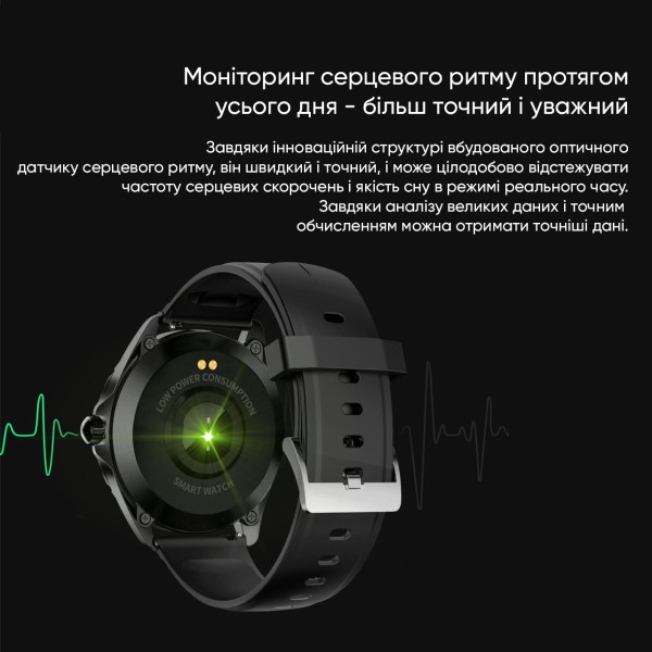 Смарт-годинник Modfit ProTrainer GPS Black