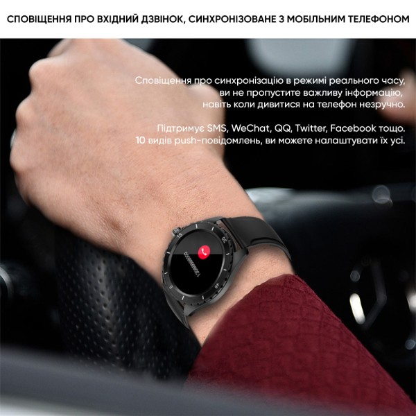 Смарт-годинник Modfit ProTrainer GPS Black