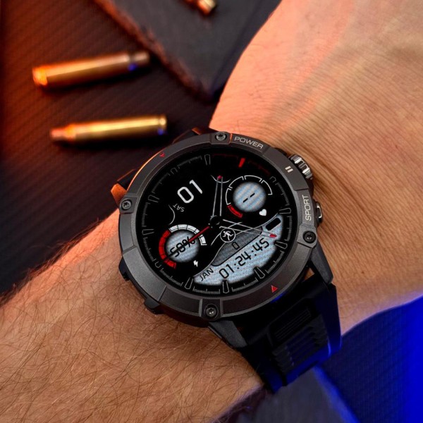 Смарт-годинник Modfit Expedition Compass Black
