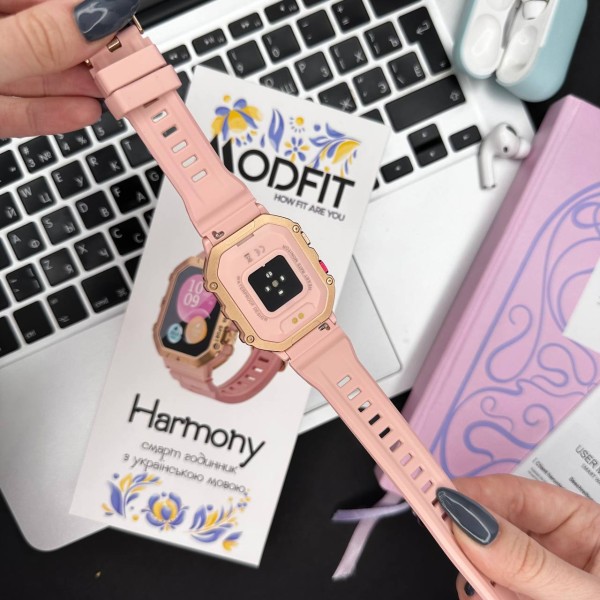 Смарт-годинник Modfit Harmony Gold-Pink