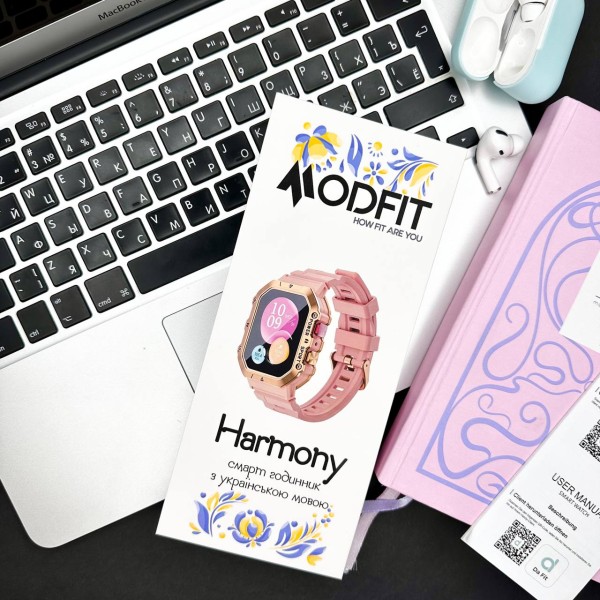 Смарт-годинник Modfit Harmony Gold-Pink