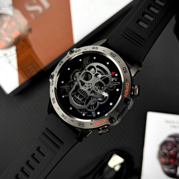 Смарт-годинник Розумний годинник Modfit K52 Black