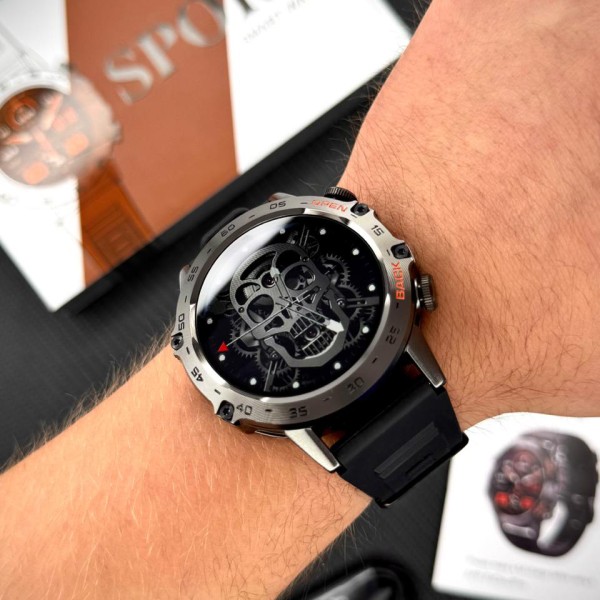 Смарт-годинник Розумний годинник Modfit K52 Black
