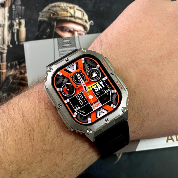 Смарт-годинник Modfit Navi Compass Silver-Black