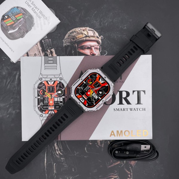 Смарт-годинник Modfit Navi Compass Silver-Black
