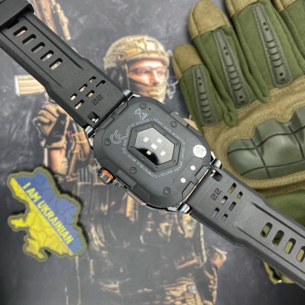 Смарт-годинник Modfit Navi Compass Ultra Silver-Black