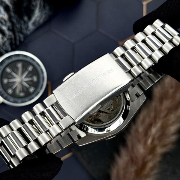 Годинник наручний Pagani Design PD-1752 Silver-Green