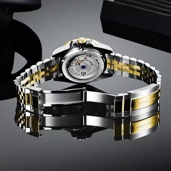 Годинник наручний Pagani Design PD-1662 Silver-Gold