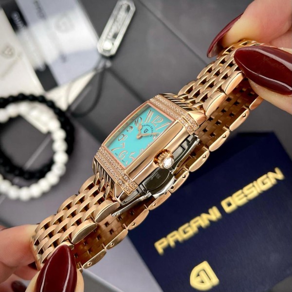 Pagani Design PD-1737 RoseGold-Blue