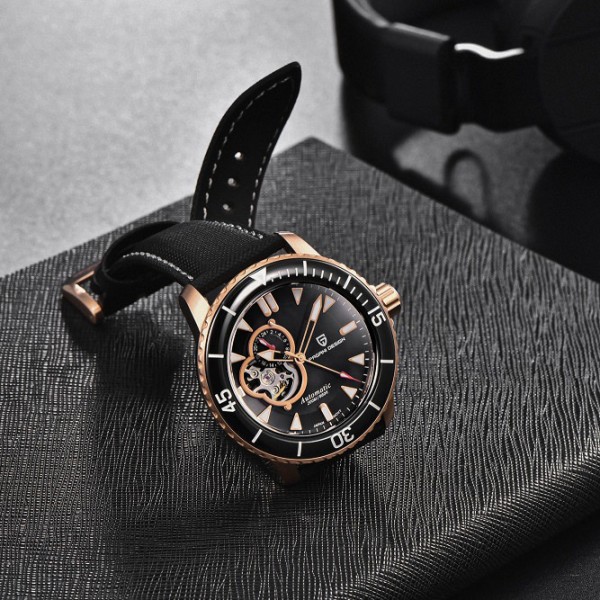 Годинник наручний Pagani Design PD-1674 Gold-Black