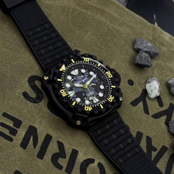 Годинник наручний Pagani Design PD-YN009 Black-Camo Blue