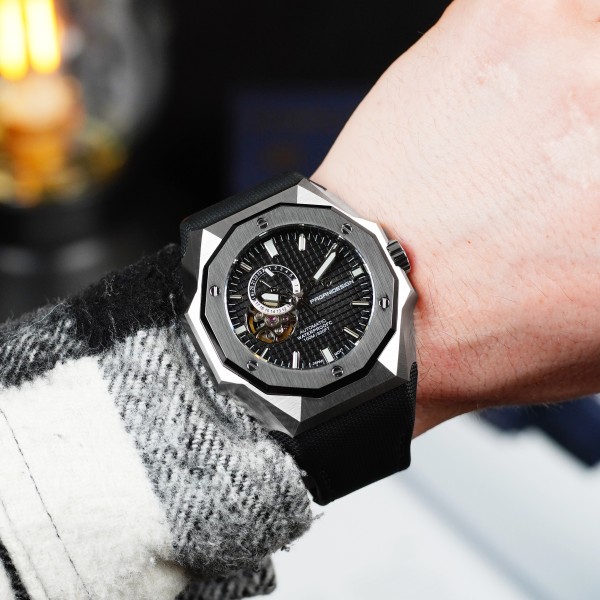 Годинник наручний Pagani Design PD-YS010 Silver-Black-Black