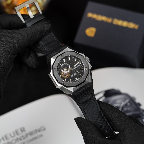 Годинник наручний Pagani Design PD-YS010 Silver-Black-Black