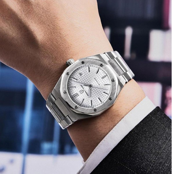 Годинник наручний Pagani Design PD-1673 Silver-Silver