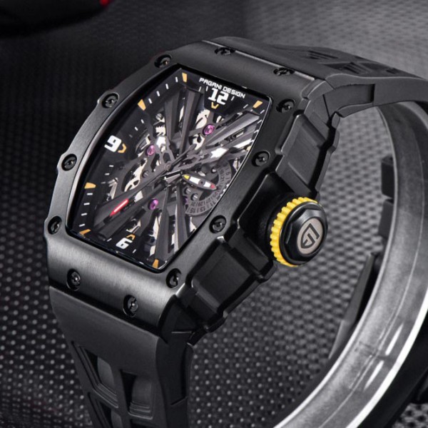 Годинник наручний Pagani Design PD-1738 All Black