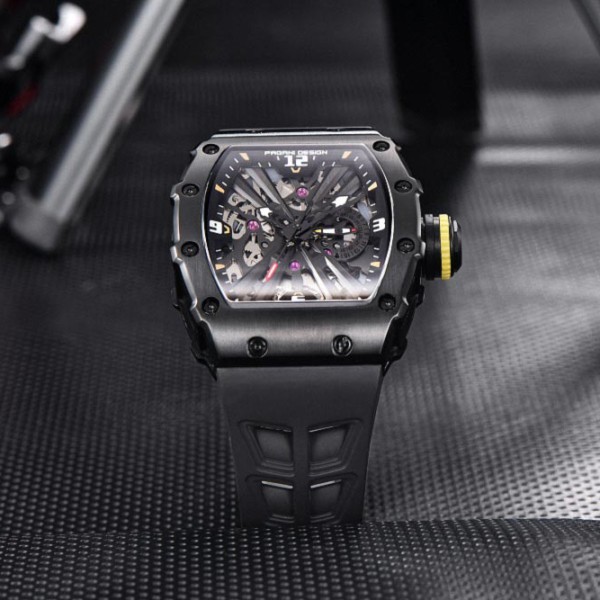 Годинник наручний Pagani Design PD-1738 All Black