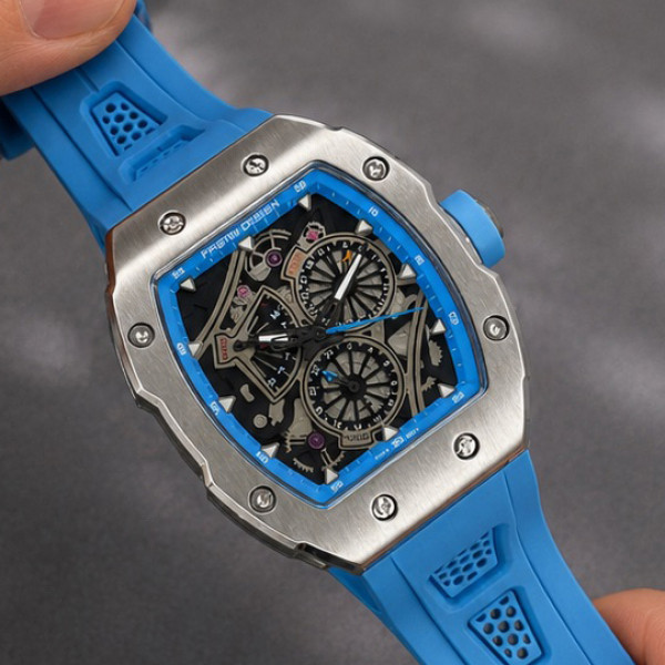 Годинник наручний Pagani Design PD-YS012 Silver-Blue