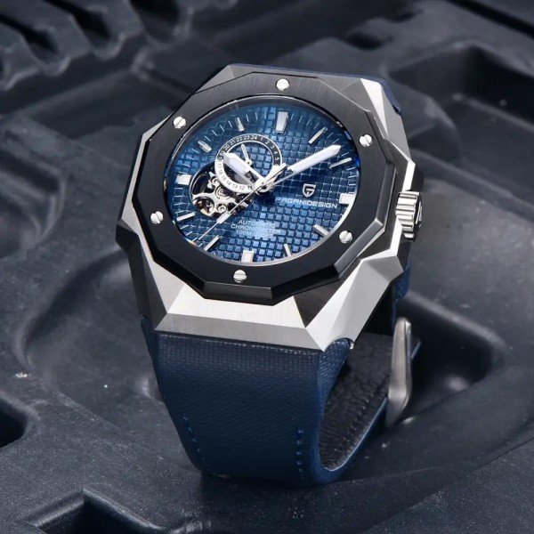 Годинник наручний Pagani Design PD-YS010 Silver-Blue