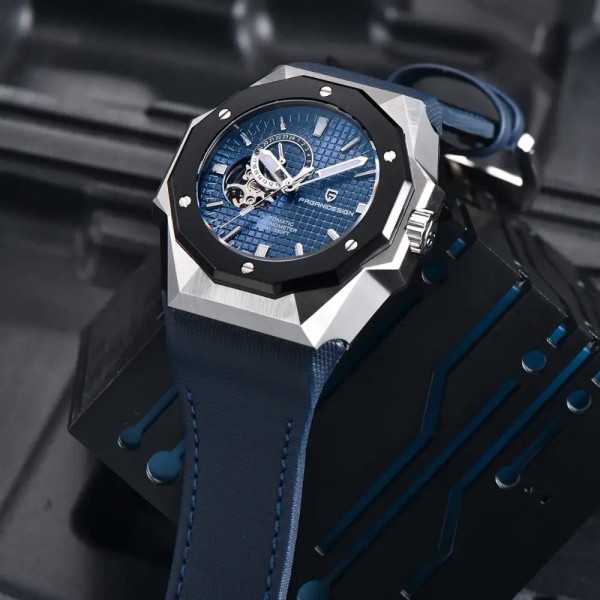 Годинник наручний Pagani Design PD-YS010 Silver-Blue