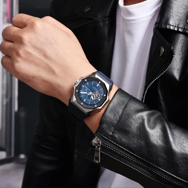 Годинник наручний Pagani Design PD-YS010 Silver-Blue